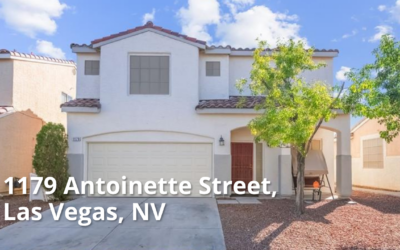 Las Vegas Rental Property Available Now – 1179 Antonette Street